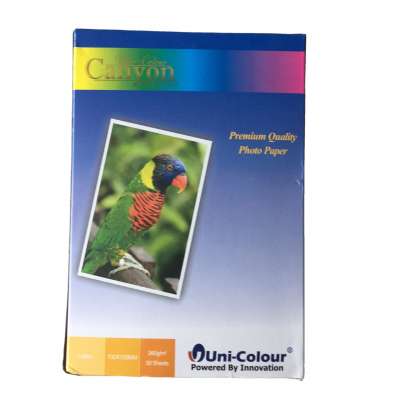 Cast Coated Cut Sheet Photo Paper, CC Photo Paper, 160g, A4, A3